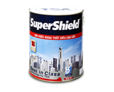 Sơn nước ngoại thất TOA SuperShield - loại 3,785 lít - Màu Trắng